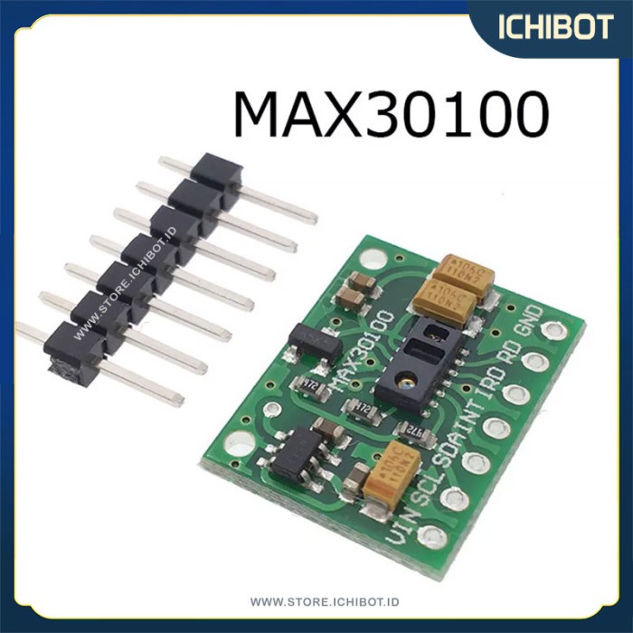 Jual MAX30100 Heart Rate Sensor Blood Oxygen Sensor Module | Shopee ...