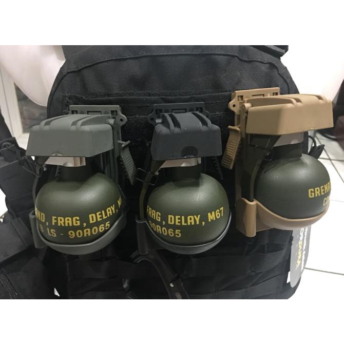 Jual TMC Dummy Grenade M67 (Hijau,Hitam atau Tan) | Shopee Indonesia