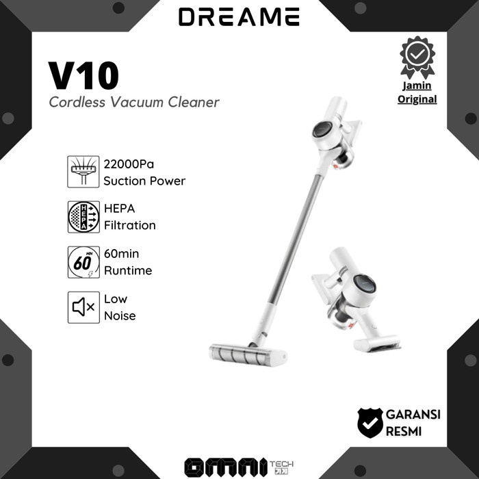 Jual Xiaomi Dreame V10 Boreas Wireless Handheld Cordless Vacuum Cleaner ...
