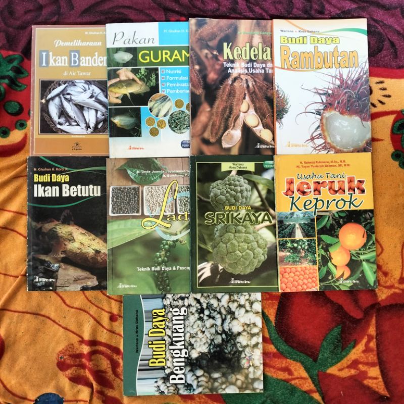 Jual ORIGINAL BUKU BUDIDAYA BETERNAK PEMELIHARAAN IKAN BANDENG PAKAN ...