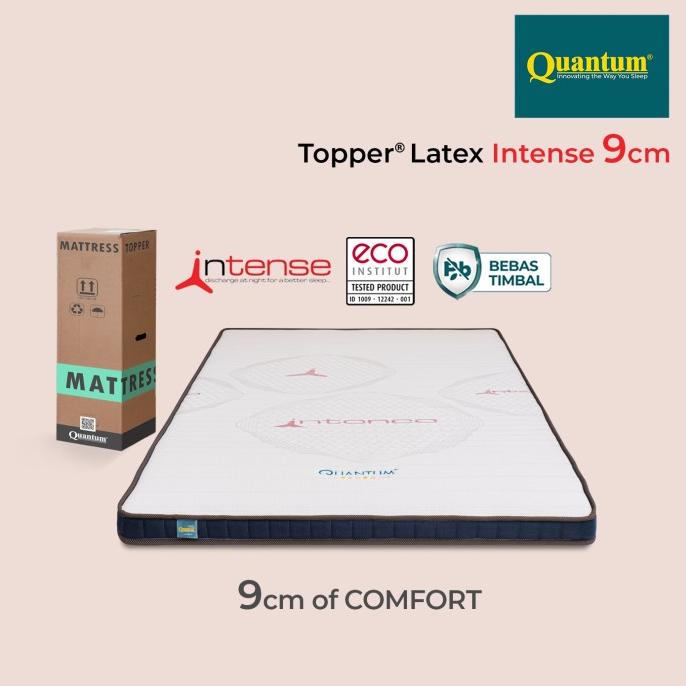 Jual Quantum Latex Topper 9cm Intense Mattress Kasur Springbed Spring Bed Shopee Indonesia