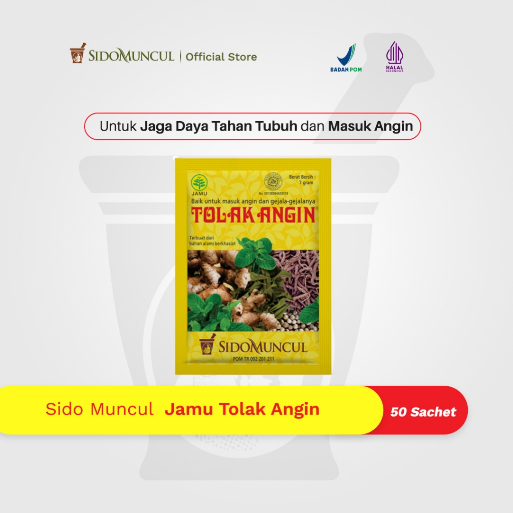 Sido Muncul Jamu Tolak Angin 50's - Mengatasi Masuk Angin