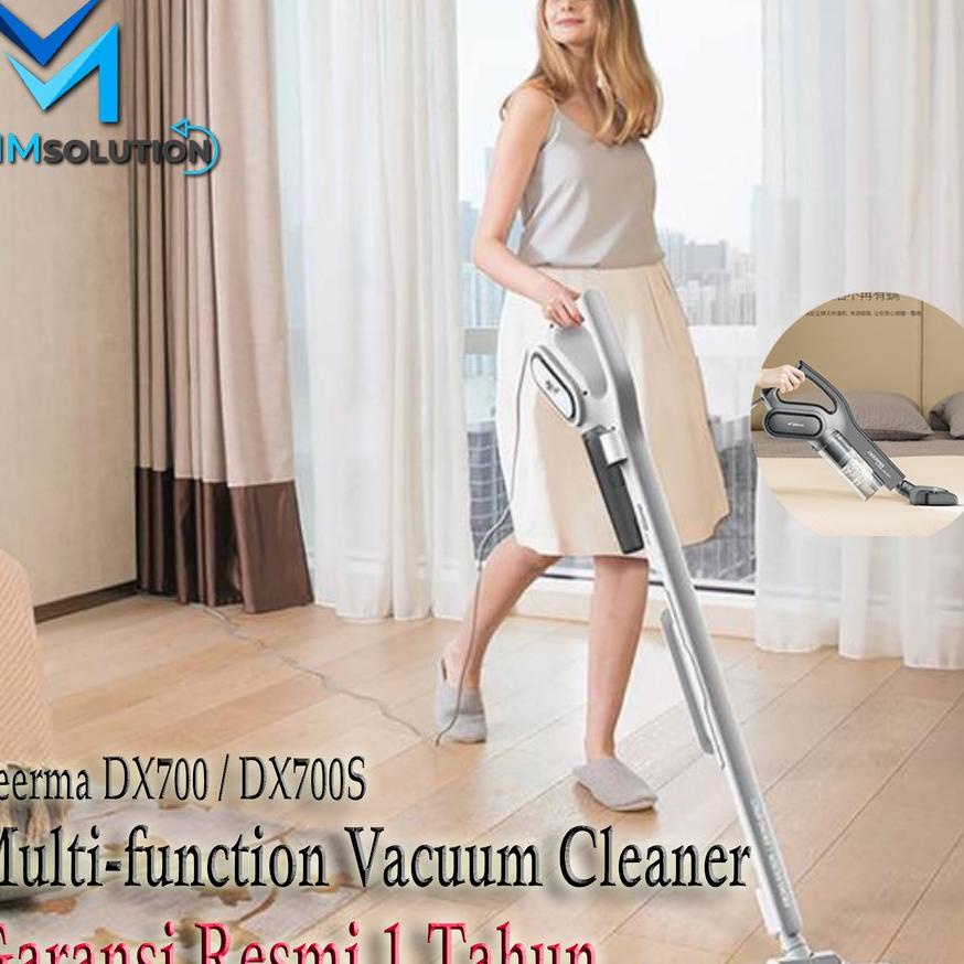 Jual Deerma Dx700 2 In 1 Handheld Vacuum Cleaner / Yedot Debu Portable