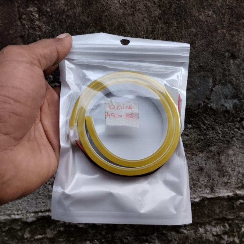 Jual L12 LED DRL ALIS 45CM KUNING TER MURAH DI INDONESIA SUPERBOY