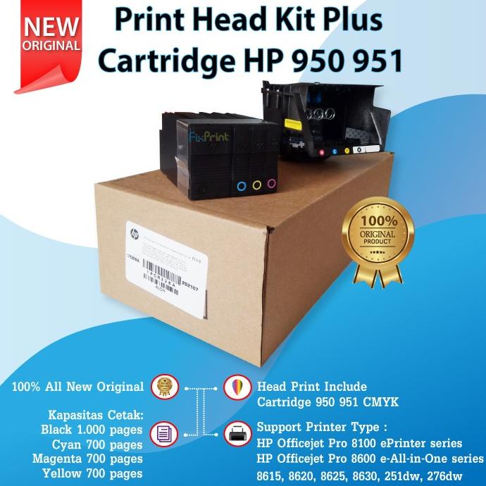 Kit Tête D'impression Pour HP OfficeJet Pro 8100 à 951XL - Installation Facile