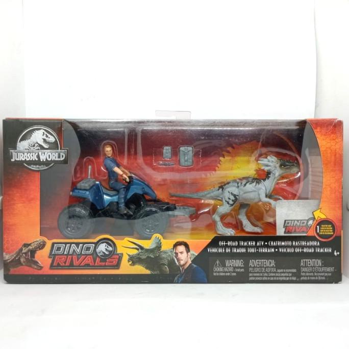 Jual Original Jurassic World Dino Rivals Off Road Tracker Atv Mattel Shopee Indonesia