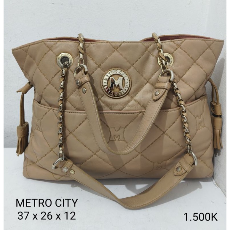 Metro city tote bag sale