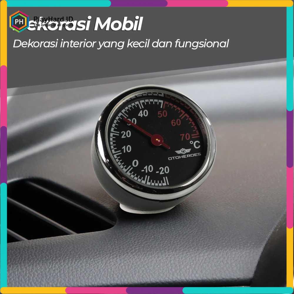 Jual Dekorasi Mobil Mini Otomotive Decoration Thermometer | Shopee ...