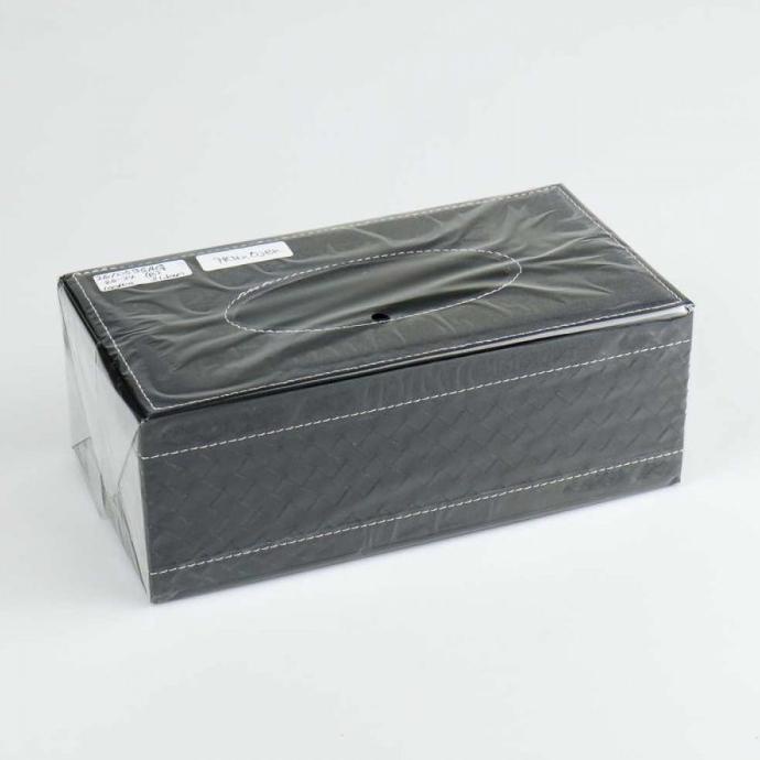 Jual Kotak Tisu Premium Kulit Tissue Box - ZJ006 Hitam | Shopee Indonesia