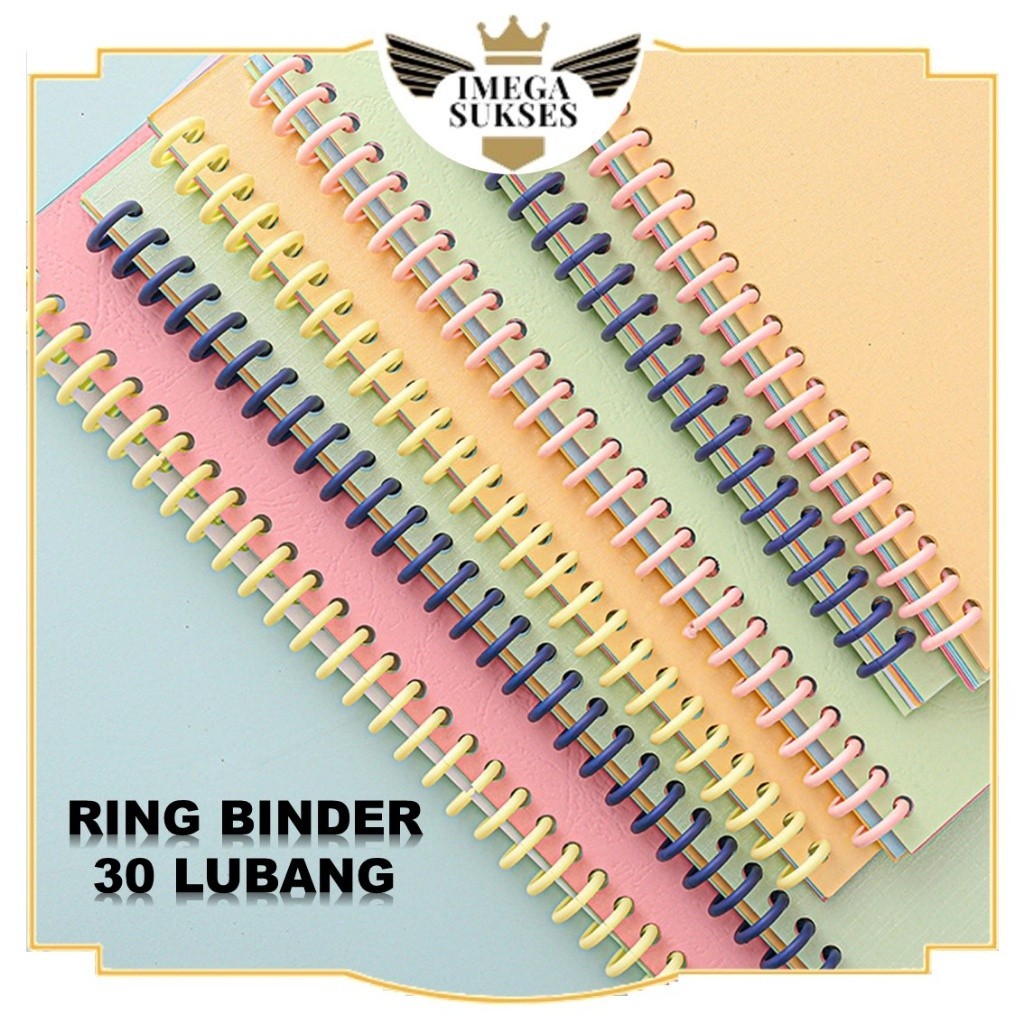 Jual PHG - Binder Strip Lingkaran Buku Cincin Pengikat Kertas Buku ...