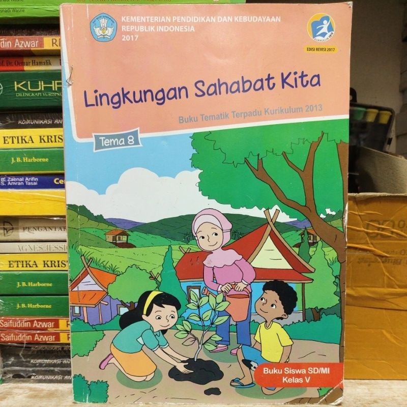 Jual Buku Tematik Terpadu Kelas 5 Sd Tema 8 Lingkungan Sahabat Kita Edisi Revisi 2017 Shopee 3360