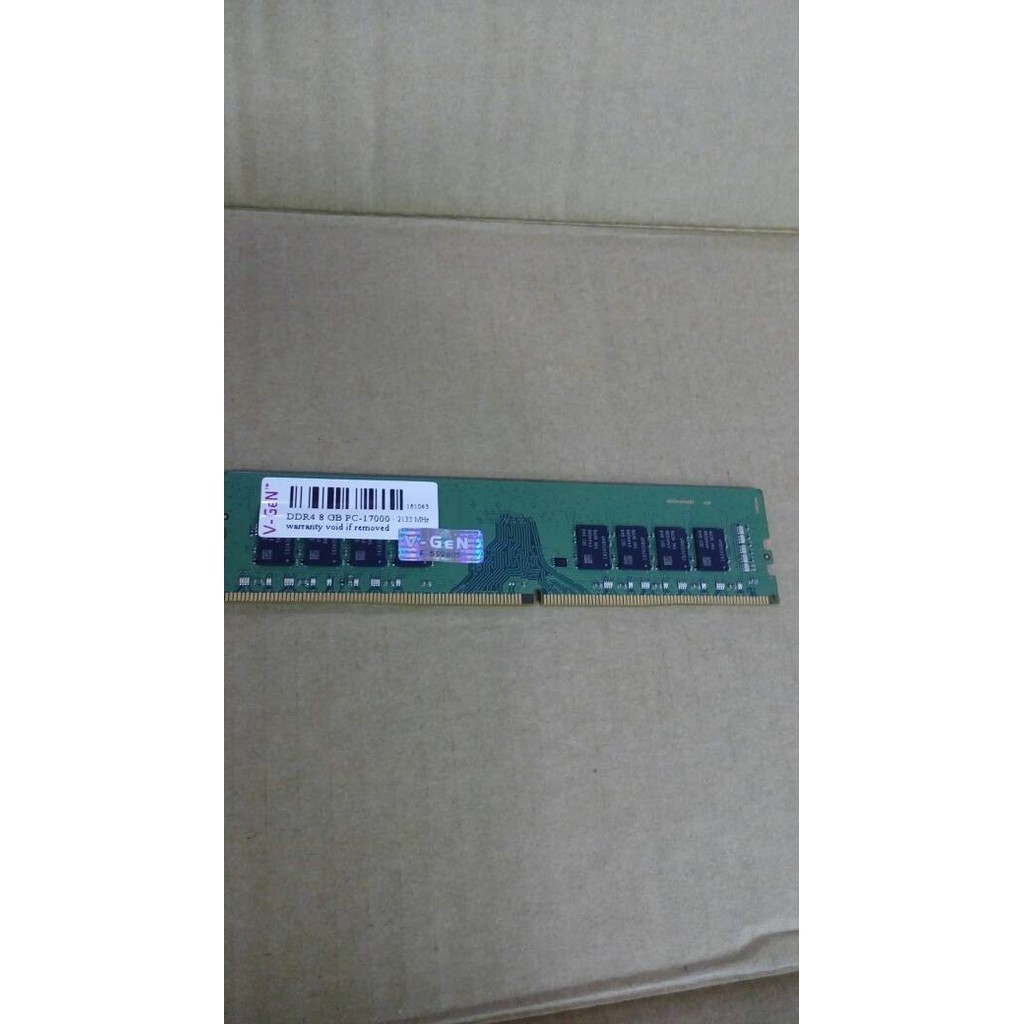Jual V-Gen Memory Ram Long Dim Ddr4 8Gb Pc17000 / 2133Mhzoriginal For ...