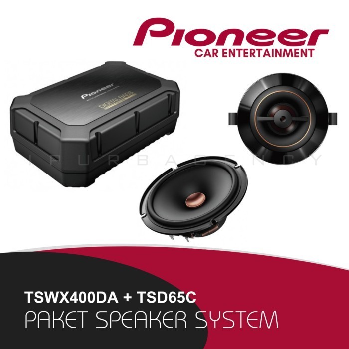 Jual [Baru] Paket Pioneer Car Speaker System Tswx400DaTsd65C