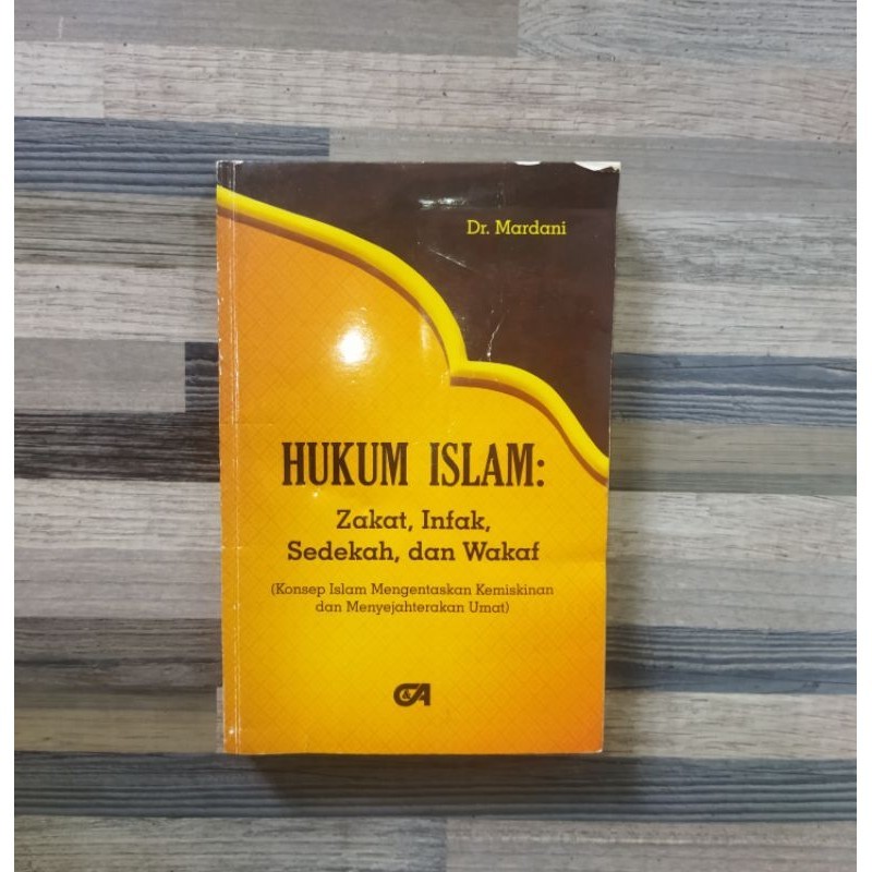 Jual Hukum Islam Zakat Infak Sedekah Dan Wakaf Original Shopee