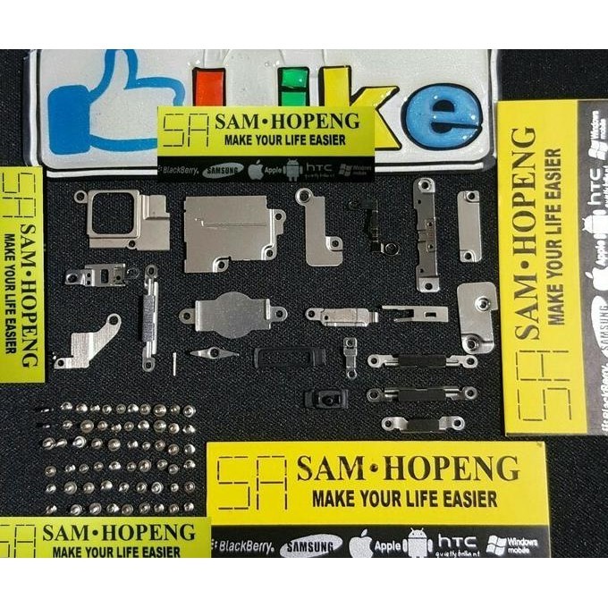 Jual iPhone 6 Baut + Seng Set LCD Frame Homebutton Seng Lock Holder ...