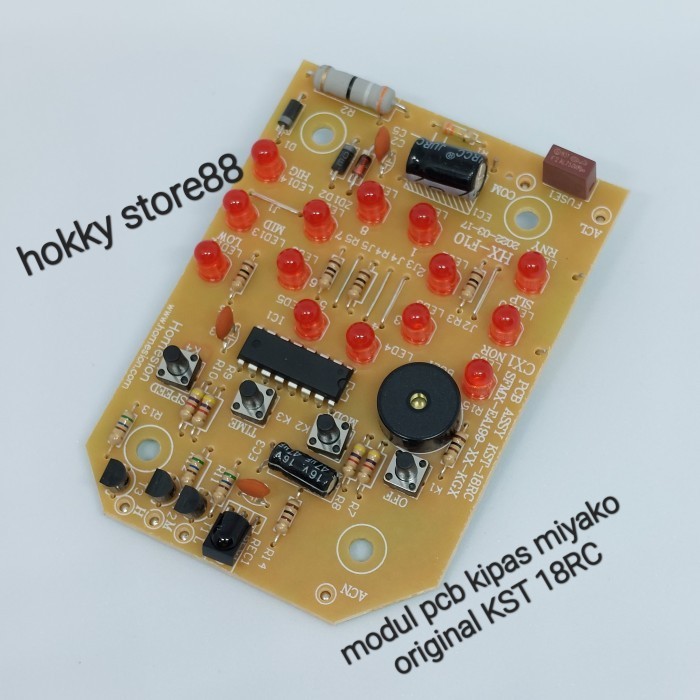 Jual MODUL PCB KIPAS ANGIN MIYAKO KST 18RC MODUL KIPAS MIYAKO 18