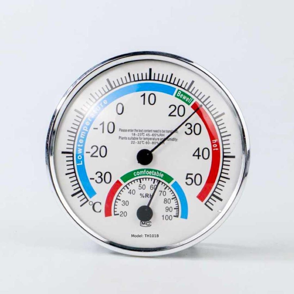 Jual Anymetre Analog Thermometer Hygrometer Temperature Humidity ...