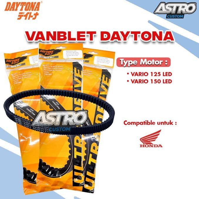 Jual Vanbelt VBelt Vario 125 Vario 150 Led Original Daytona Racing