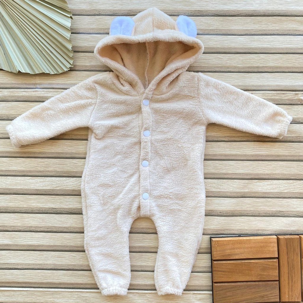 Jual Jumper Bodysuit Bayi 0-6 Bulan Jumper New Born Baby Bulu Karakter ...