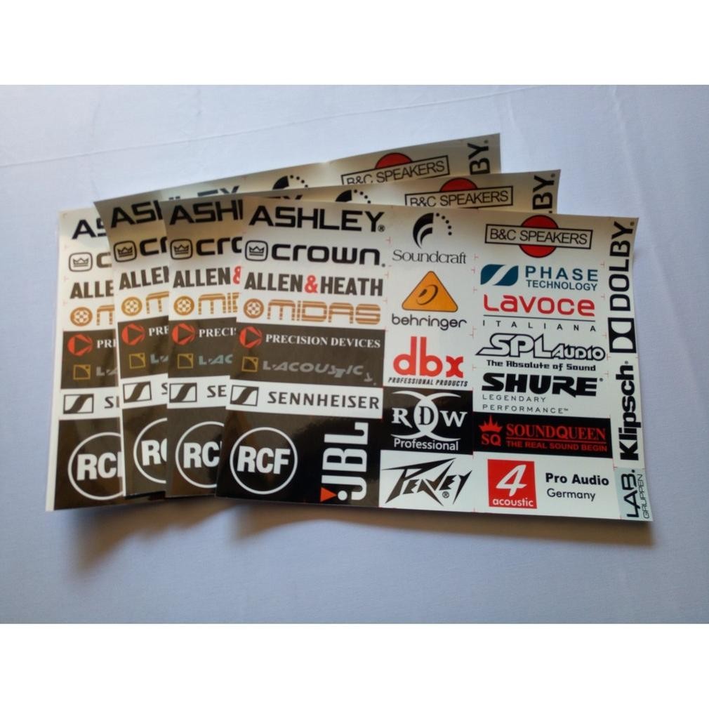 Jual sinsi.seller Stiker Sound System / Sound Balap - ACC - Isi 24 ...
