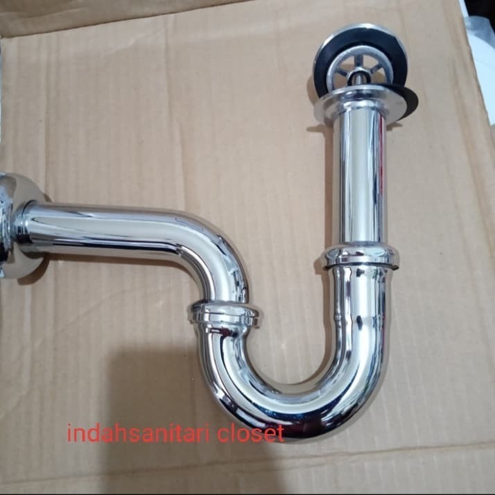 Jual sipon afur pembuangan wastafel angsa toto | pipa sipon angsa ...