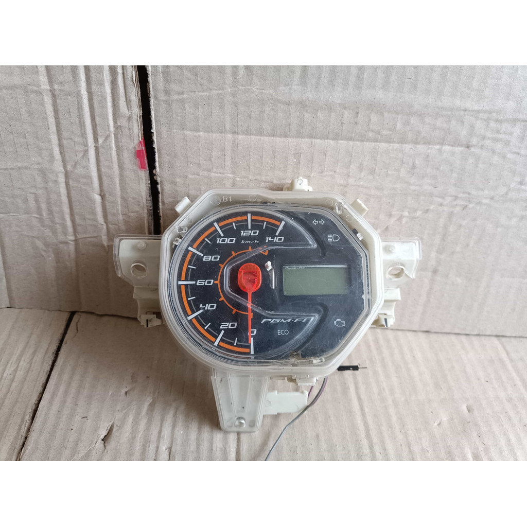 Jual Speedometer Honda beat new k81 beat digital Original (PANEL OREN ...