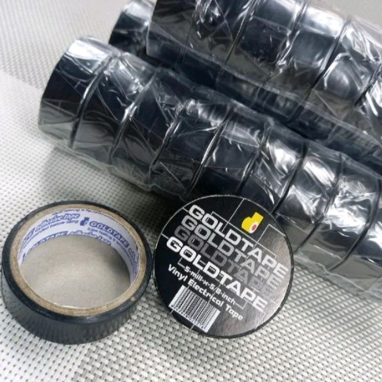 Jual (10pcs .)Isolasi Hitam Goltape/Isolasi Listrik/Vinyl Electrical ...