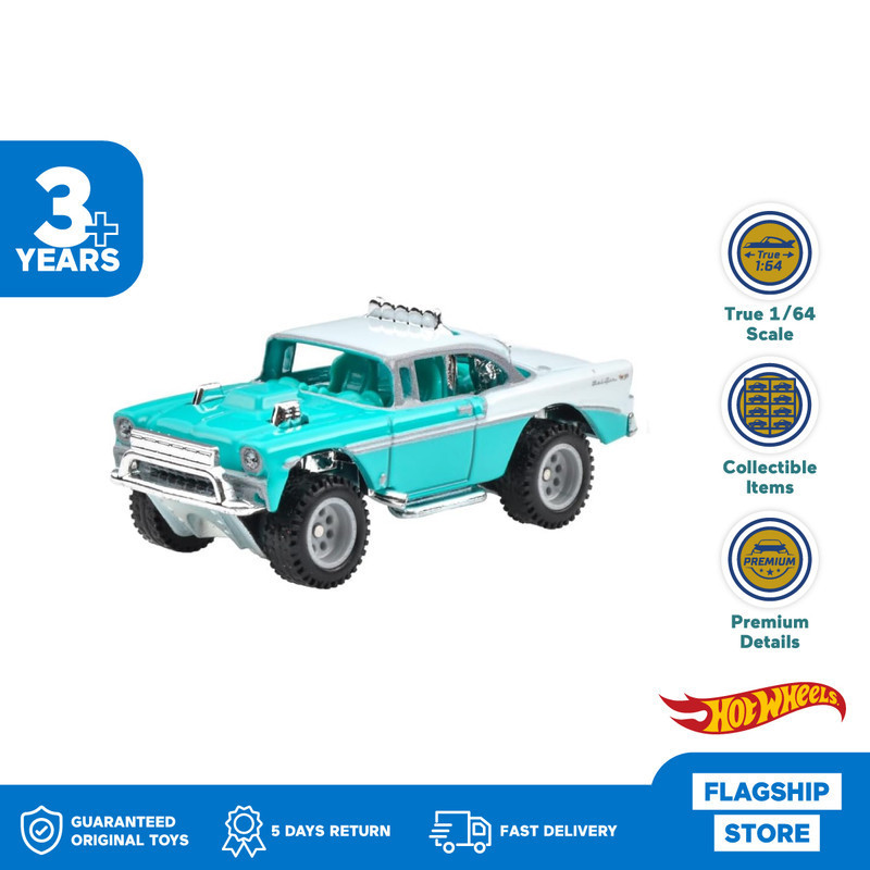 Jual Hot Wheels Big-air Bel-air Blue Car - Mainan Mobil Balap 