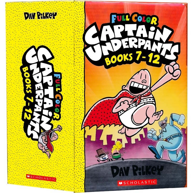 【人気ショップが最安値挑戦！】 captain Captain Amazing box7冊入り（The underpants 洋書