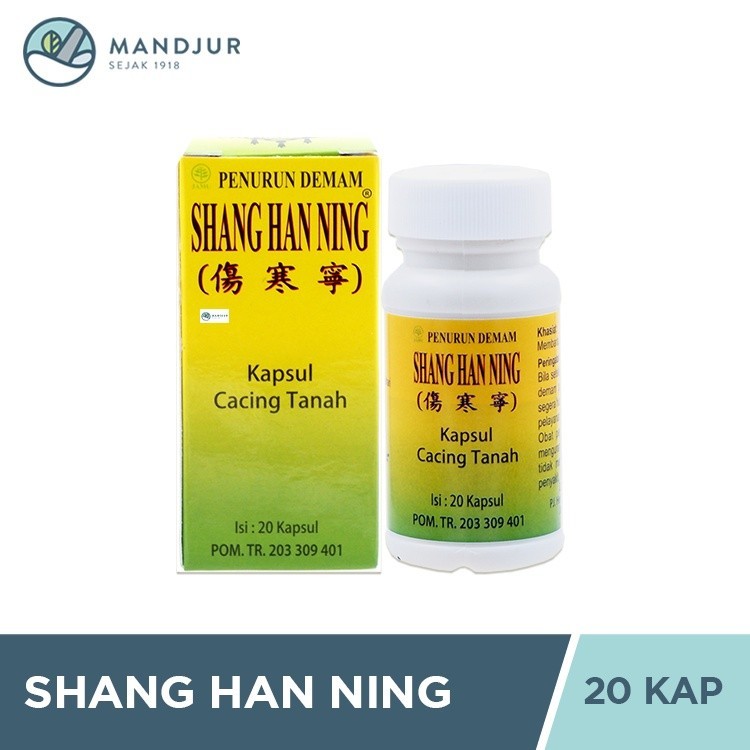Jual Shang Han Ning (Kapsul Ekstrak Cacing Tanah) | Shopee Indonesia