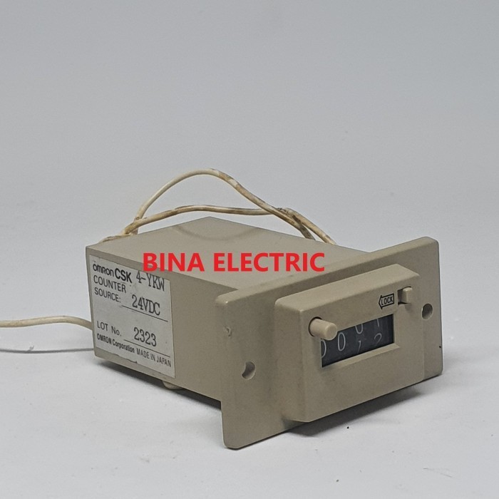 Jual Counter Timer Analog Omron CSK4-YKW 4 Digit 24VDC / Timer Analog ...