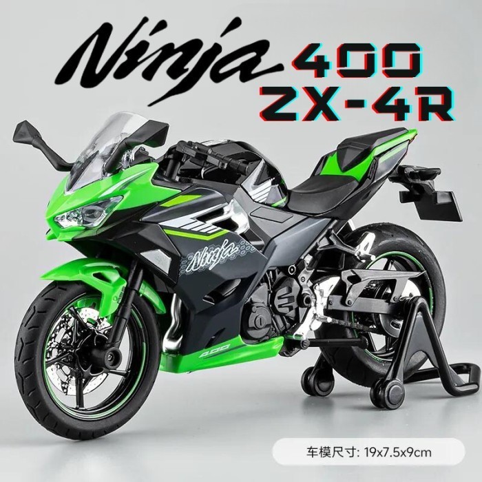 Jual Twh Kawasaki Ninja 400 Zx4Rr / Zx25R Diecast Motor Skala 112