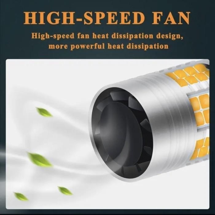 Jual LAMPU SEIN LED MOBIL HI POWER BUILD IN COOLING FAN CHIP 3030 - 48 ...