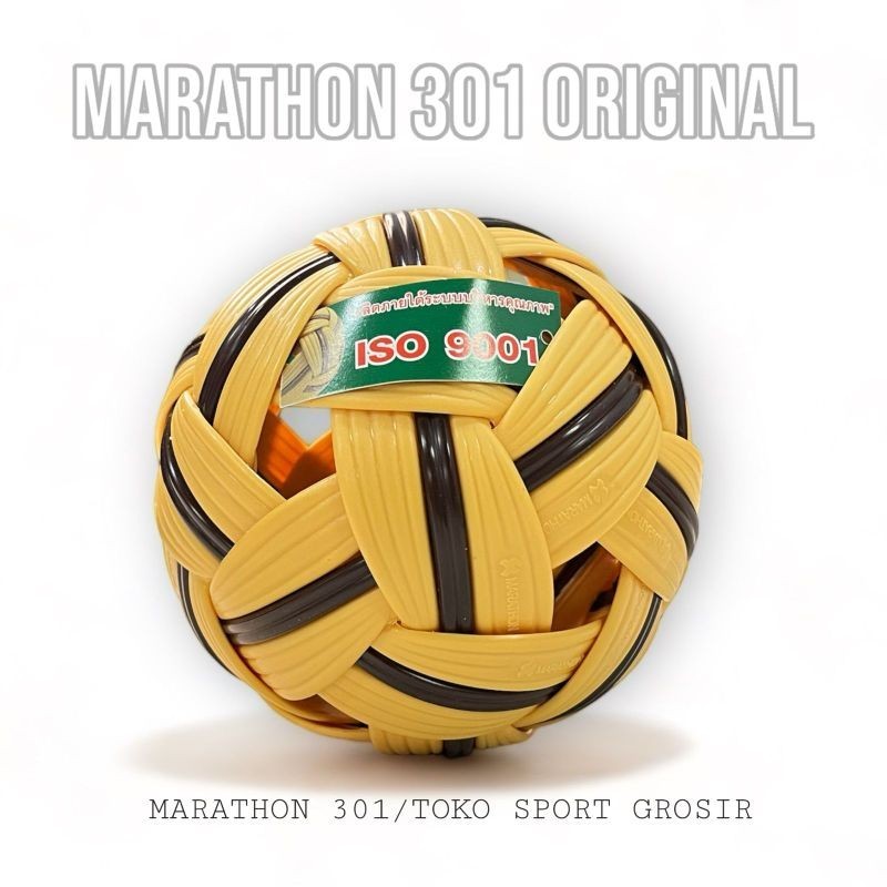 Jual Bola Takraw Marathon 301 Original Thailand | Shopee Indonesia
