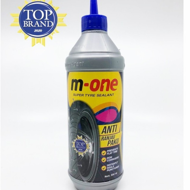 Jual JAGAT Cairan Anti Ban Bocor M ONE MONE M-ONE 500 ml - Anti ranjau ...