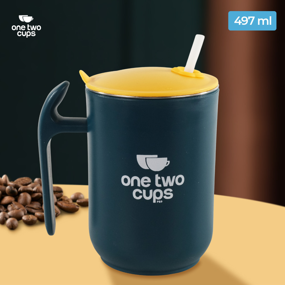 Jual One Two Cups Gelas Kopi Stainless Steel Insulation Sealed Cup 497ml Fg9 Shopee Indonesia 2703