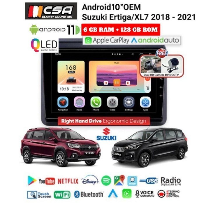 Jual Jual Head Unit Android Inchi Orca Pro Plus G For Suzuki Ertiga Xl Shopee Indonesia