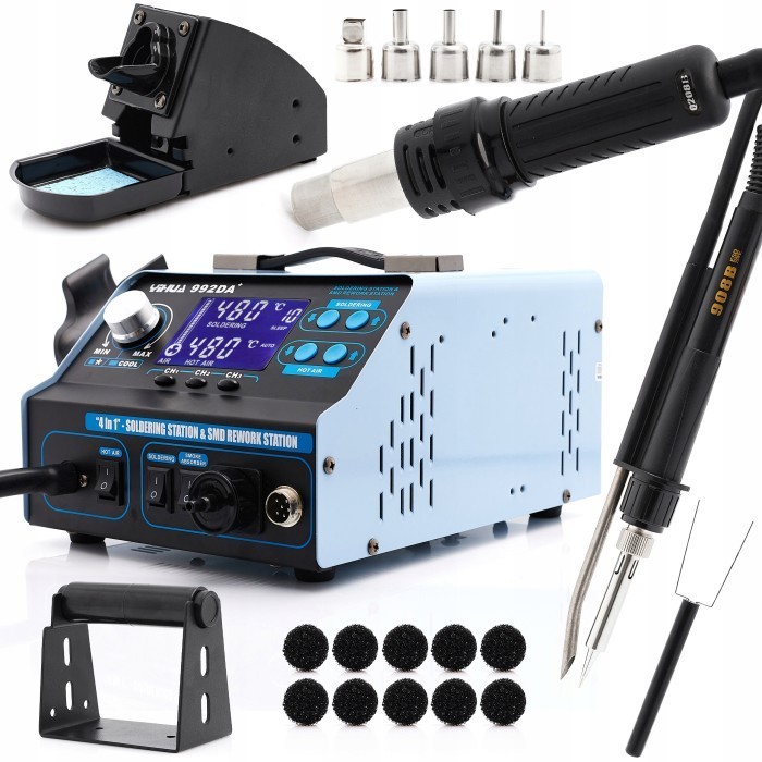 Jual Yihua 992Da+ Solder Station Blower Uap Hot Air + Vaccum Pengisap ...