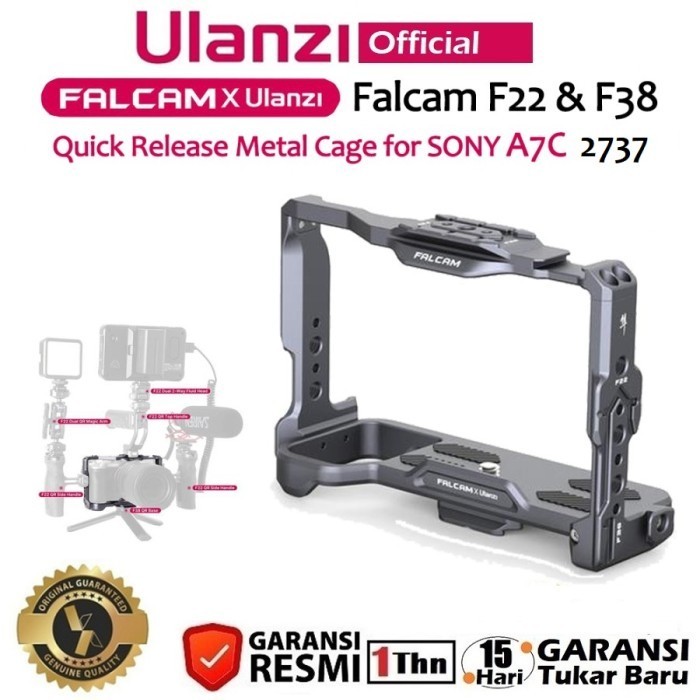 Jual Ulanzi Falcam F22 & F38 Quick Release Camera Cage Rig For Sony A7C ...