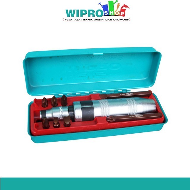 Jual Wipro Obeng Ketok Impact WP3108 (8pcs) | Shopee Indonesia