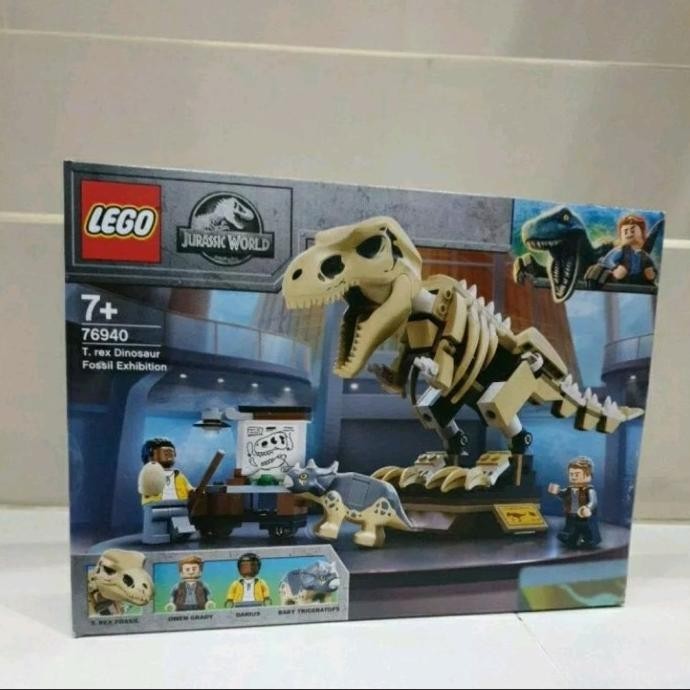 Jual LEGO 76940 Jurassic World T.rex Dinosaur Fossil Exhibition ...