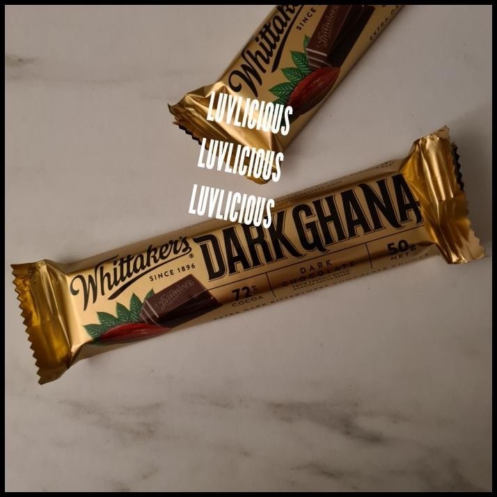 Jual Whittaker Whittakers Whittaker'S Dark Ghana Chocolate Coklat 50G ...