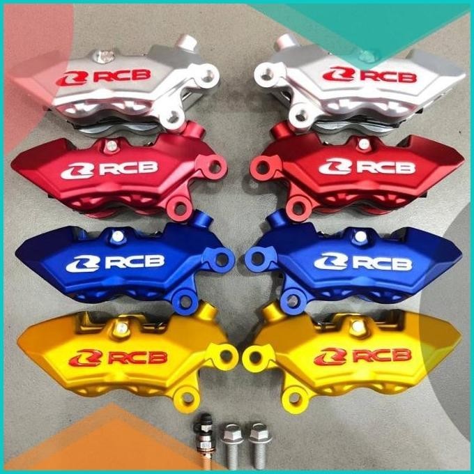 Jual Kaliper RCB R1 4 piston Universal Kanan Kiri Double Disc CBR Ninja ...