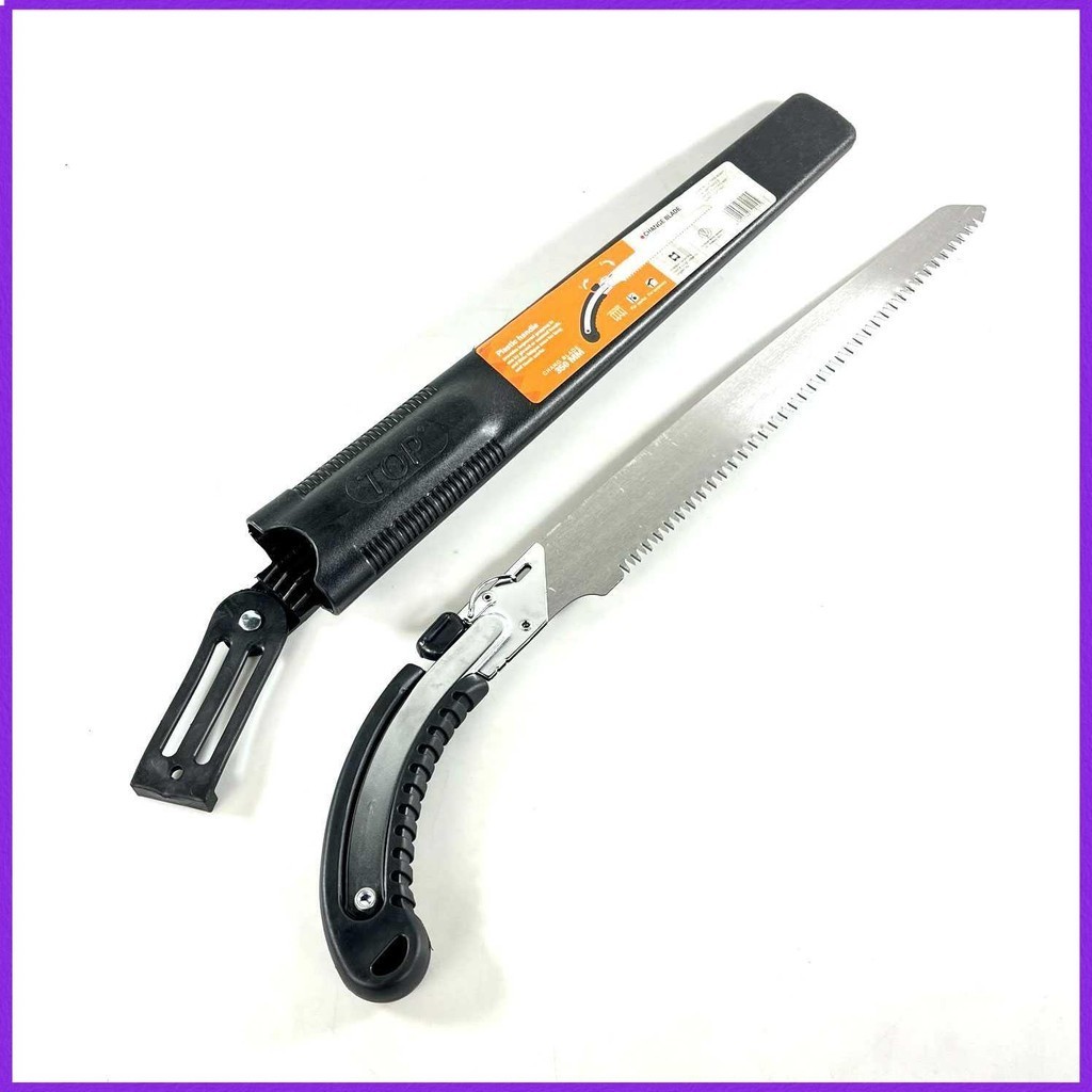 Jual COD DAP Gergaji Kayu Ranting Bonsai Garden Curved Pruning Saw 14 ...