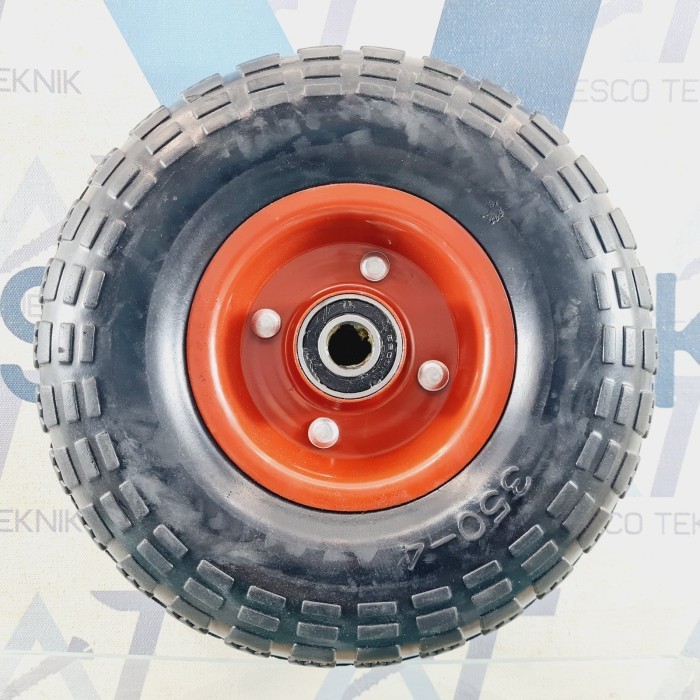 Jual Roda Heavy Duty 10 Inch Karet Kembang Troli - Gerobak | Shopee ...