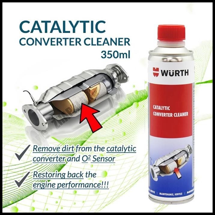 Jual TERMURAH WURTH CATALYTIC CONVERTER CLEANER PEMBERSIH KONVERTER
