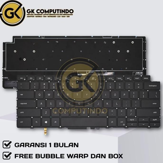 Jual New Keyboard Dell Xps 13 7390 9310 2 In 1 4jrw 04jrw Ktr02 0k9knw P103g Shopee Indonesia 7868