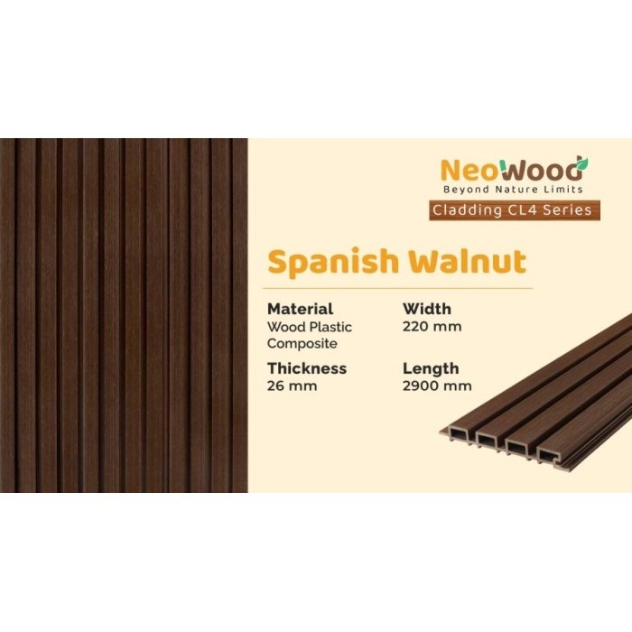 Jual Wpc Wallpanel Outdoor Cladding Panel Cl 4 Neowood Dinding | Shopee ...