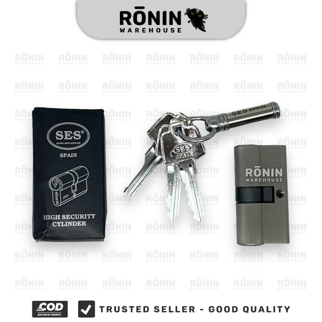 Jual SES Silinder Kunci 60mm SN GP Kuningan Pintu Key Cylinder | Shopee ...