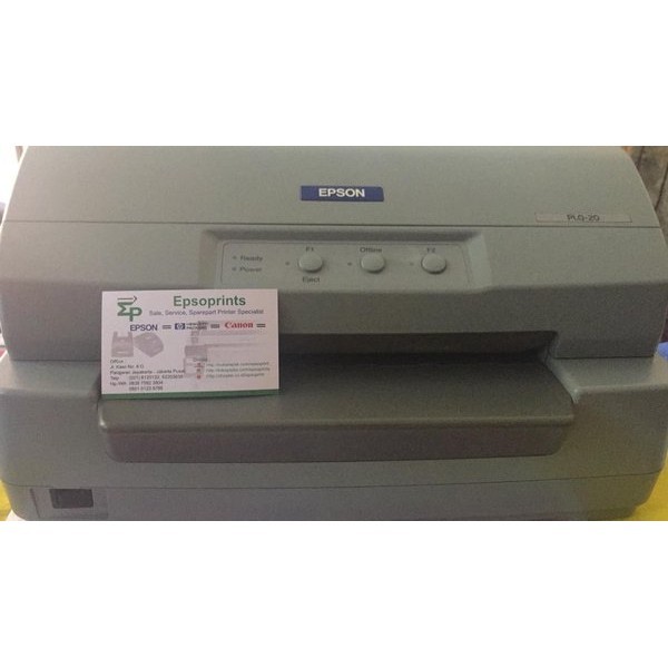 Jual PRINTER PASSBOOK EPSON PLQ-20 SECOND MULUS BEKAS MULUS | Shopee